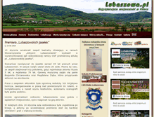 Tablet Screenshot of lubaszowa.pl